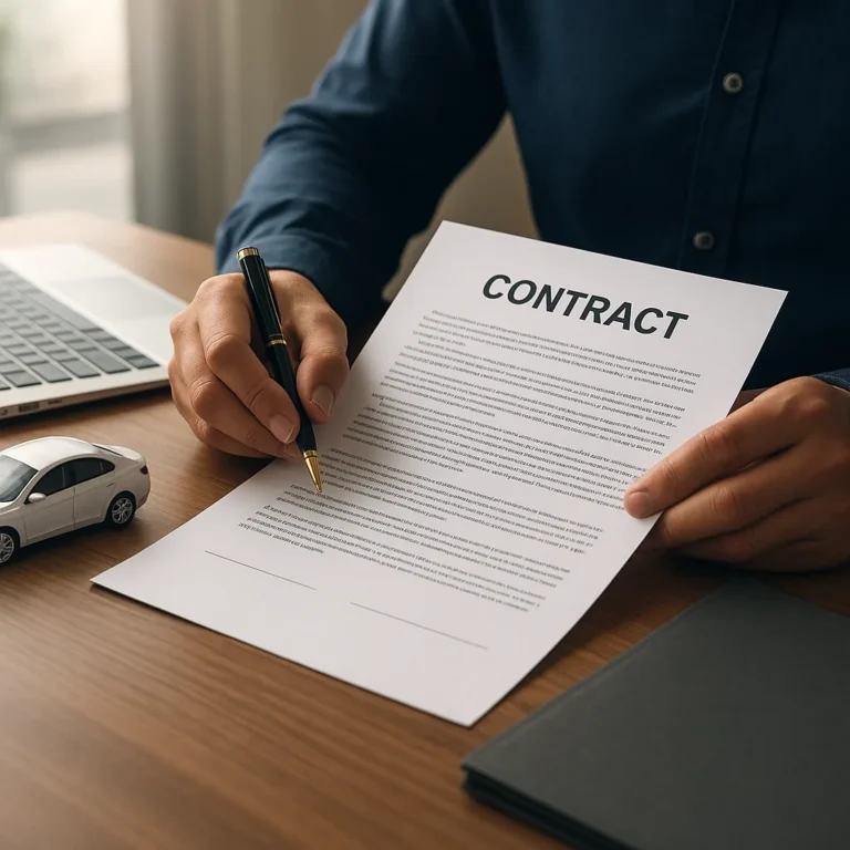 Cláusulas del contrato de crédito automotriz que debes revisar