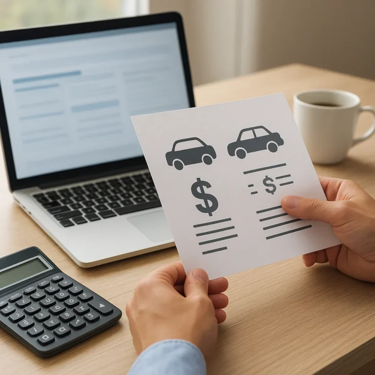 Cómo comparar ofertas de financiamiento para auto sin enganche
