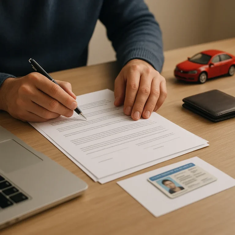 Documentos que conviene preparar para solicitar un crédito vehicular